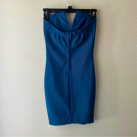 Teal Y2K Mini Dress - Picture 2 of 8